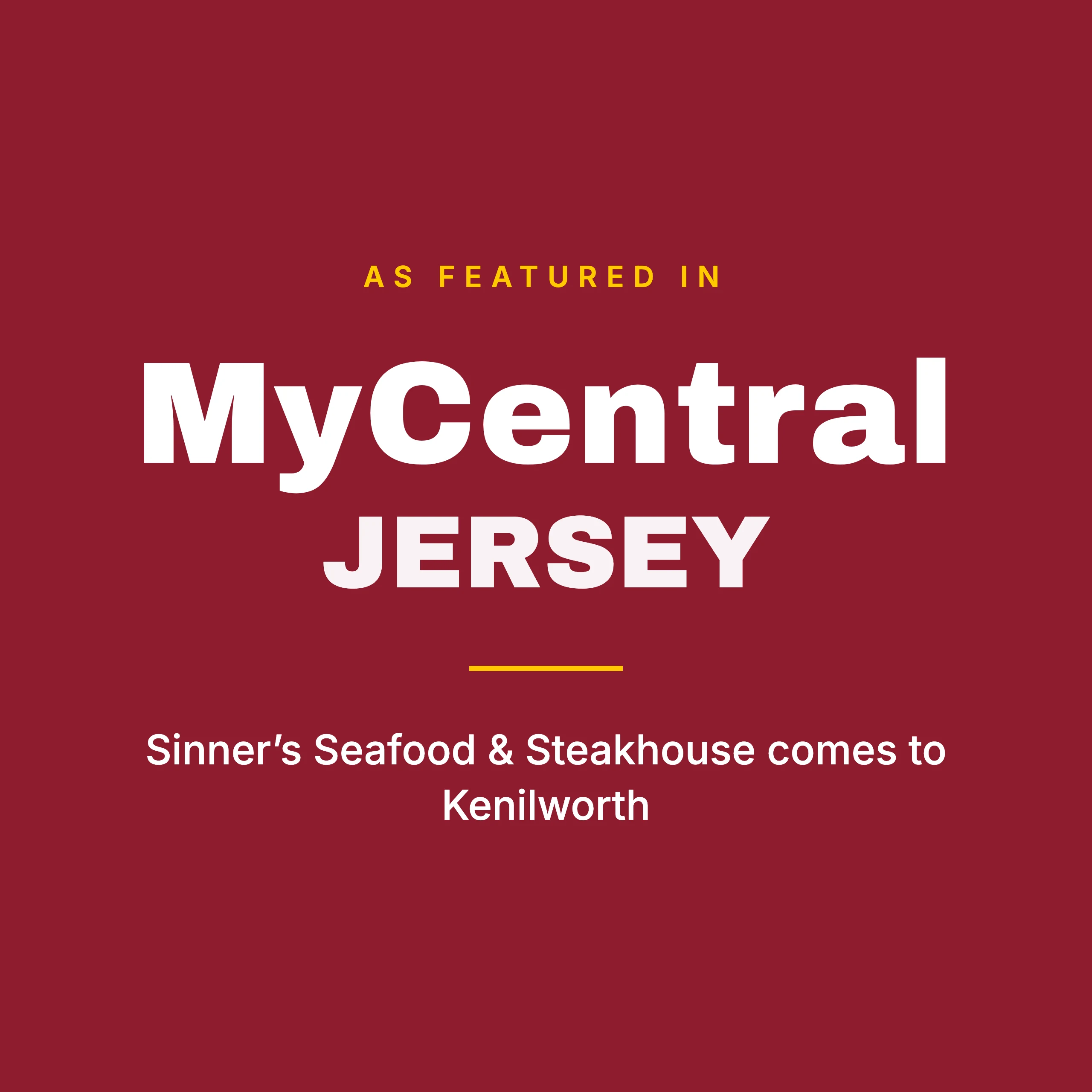As featured in MyCentralJersey