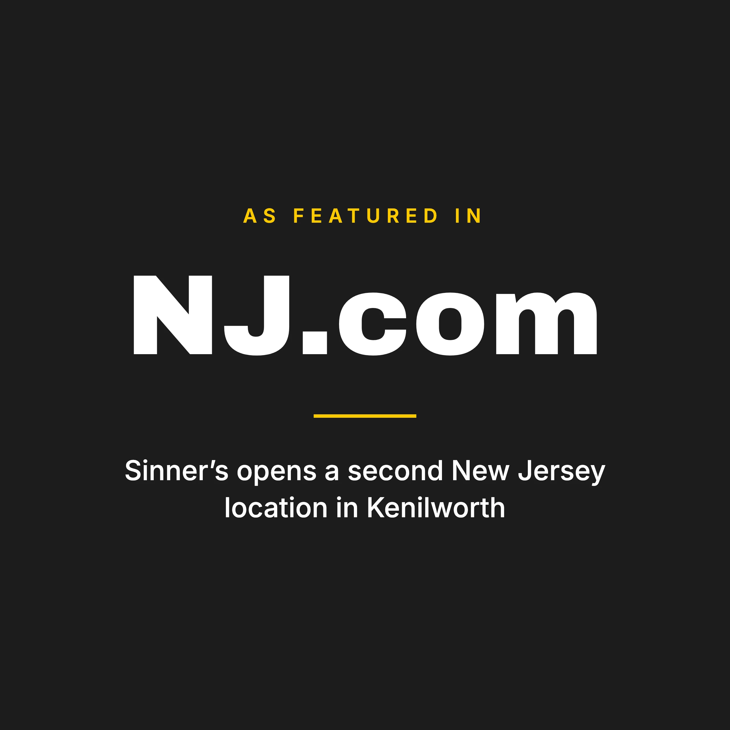 As featured in NJ.com